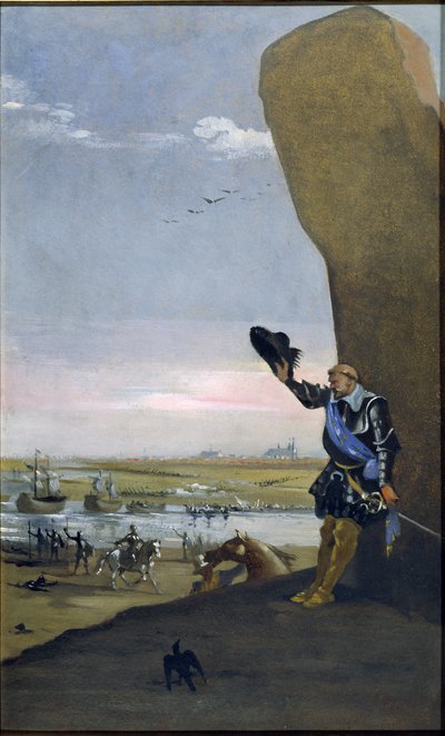 Die Schlacht von Stangebro (Krieg gegen Sigismund) von Gotthard Adolf Werner