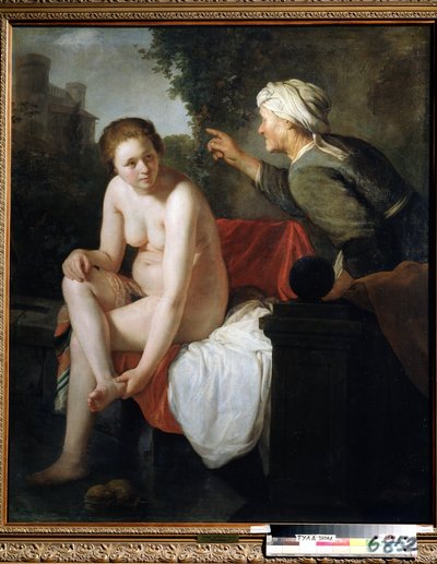 Badende Bathseba von Govaert Flinck