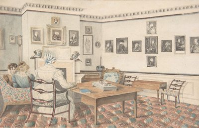 Salon in Hatton, Warwickshire von Granddaughters of Dr. Samuel Parr.