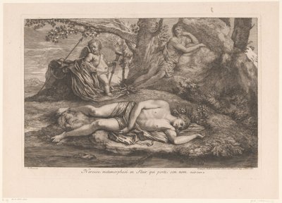 Narziss und Echo von Gérard Audran