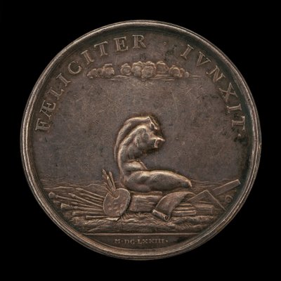Symbole der Künste mit dem Belvedere Torso, 1673 von Gérard Léonard Hérard