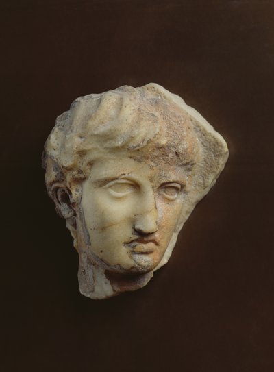 Kopf eines Kavaliers, bekannt als La Coulonche (Marmor) von Greek