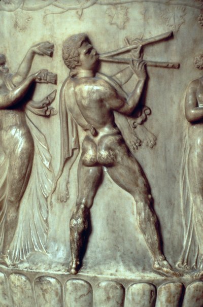 Der Borghese-Krater (Detail) von Greek
