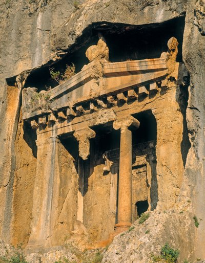 Lykisches Felsengrab von Greek School