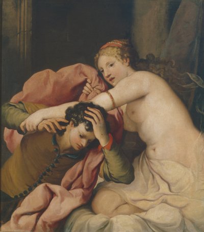 Joseph und die Frau des Potiphar von Gregorio Lazzarini