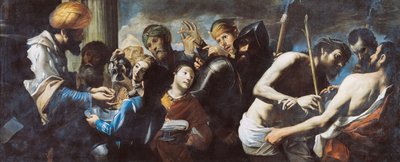 Pilatus wäscht seine Hände, Christus vor Pilatus, ca. 1640 von Gregorio Preti