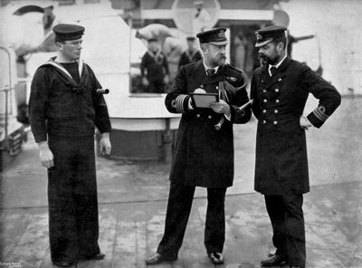 Eine Nachricht für den Kapitän des Schlachtschiffs HMS Magnificent, 1896 von Gregory and Co