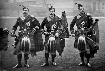 Pfeifer der 1. Scots Guards, 1896 von Gregory and Co
