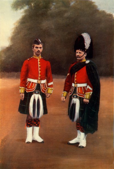 Private und Korporal der Gordon Highlanders, 1900 von Gregory and Co