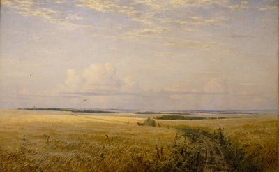 Die reifenden Felder, 1892 von Grigori Grigoryevich Myasoedov