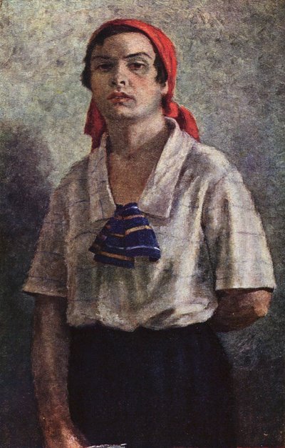 Delegierte Frau von Grigory Grigorievich Ryazhsky