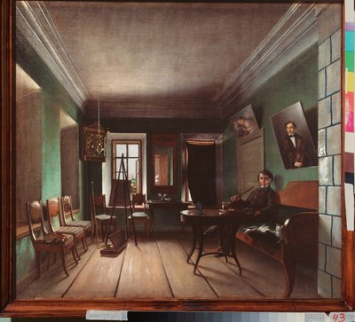 Innenraum des Hauses Bykov von Grigory Vasilievich Yurov