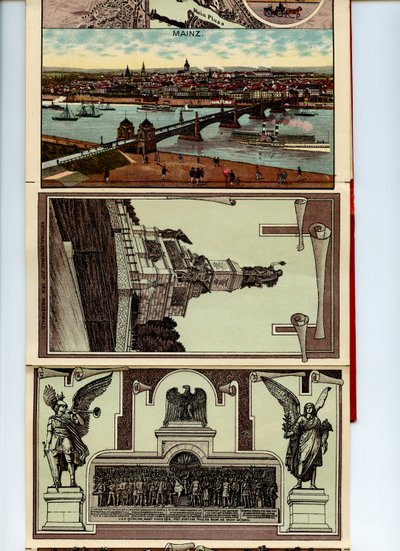 Neueste Rhein-Panorama von Mainz-Köln, (10) von Grossh. S. Hofbuchbinderei u. Albumfabrik Eisenach Photo.Lithogr. v. Wilh.Schülz