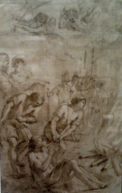 Martyrium des Heiligen Barnabas von Guercino