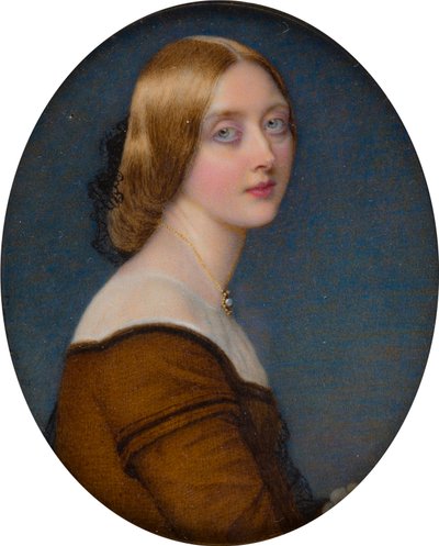 Porträt einer unbekannten Dame, ca. 1840-73 von Guglielmo Faija