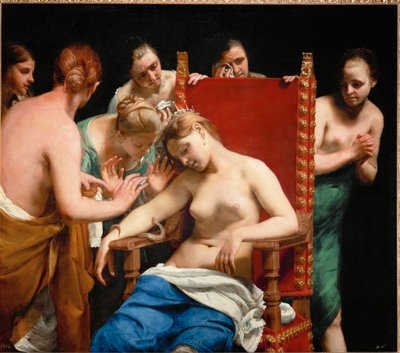 Cleopatras Selbstmord von Guido Cagnacci