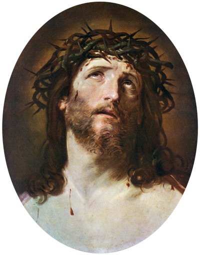 Kopf Christi mit Dornenkrone, 1622-1623, 1912 von Guido Reni
