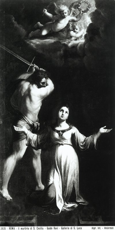 Martyrium der Heiligen Cäcilia, ca. 1603 von Guido Reni