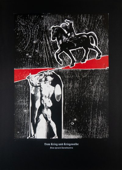 Über Krieg und Krieger (Schwarz), Also sprach Zarathustra, 2024 von Guilherme Pontes