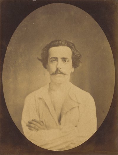 Gesicht in Ruhe, 1854-1856, gedruckt 1862 von Guillaume Benjamin Armand Duchenne de Boulogne