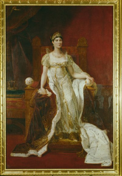 Josephine Beauharnais, Kaiserin, erste Frau von Kaiser Napoleon I von Guillaume Lethiere
