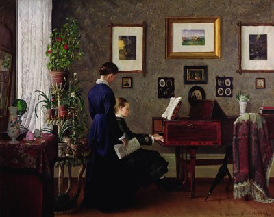 Musikstunde von Gustav Wentzel