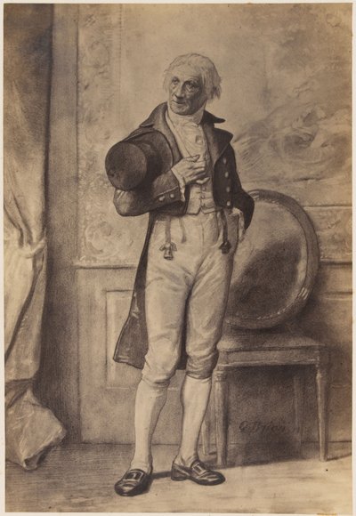 Gustave Brion - Monsieur Gillenormand von Gustave Brion