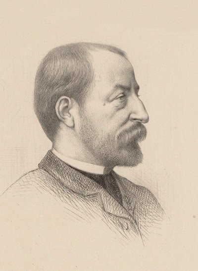 Porträt des Komponisten Camille Saint-Saëns 1835-1921, 1884 von Gustave Clarence Rodolphe Boulanger
