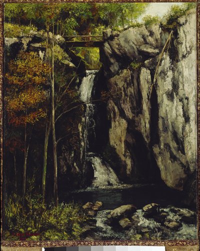 Der Fall von Gour de Conche, Myon von Gustave Courbet