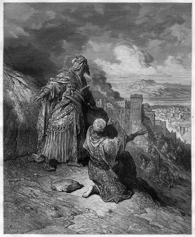 Boabdil verlässt Granada - Abu Abd Allah Mohammed, auch El Chico (Muhammad XII) (1459-1533), der letzte arabische König von Granada (Illustration aus 