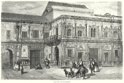 Casa del Ayuntamiento von Gustave Dore