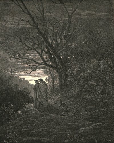 Er, sobald er sah, dass ich weinte von Gustave Dore