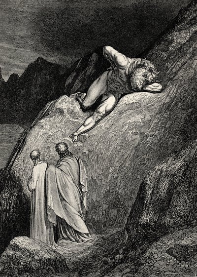 Illustration zur Göttlichen Komödie - Hölle (La Divina Commedia, L