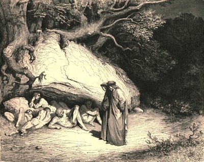 Nur so weit betroffen, dass wir ohne Hoffnung leben, ca. 1890 von Gustave Dore