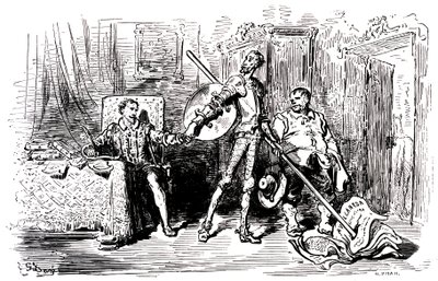 Prolog zu den Abenteuern von Don Quijote von Gustave Dore