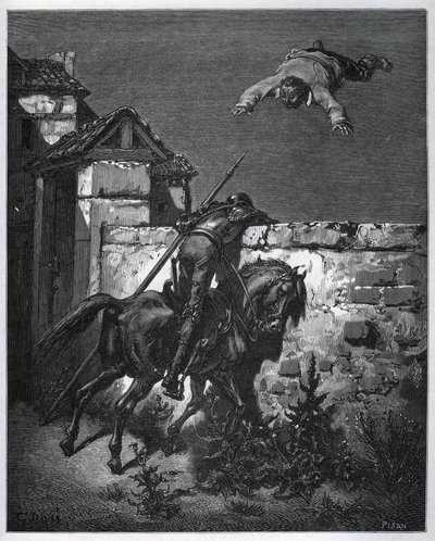 Sancho Panza wird getäuscht, und Don Quixote kann nicht eingreifen - aus 