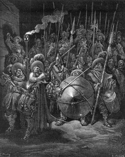 Sancho und die Ritter, aus 