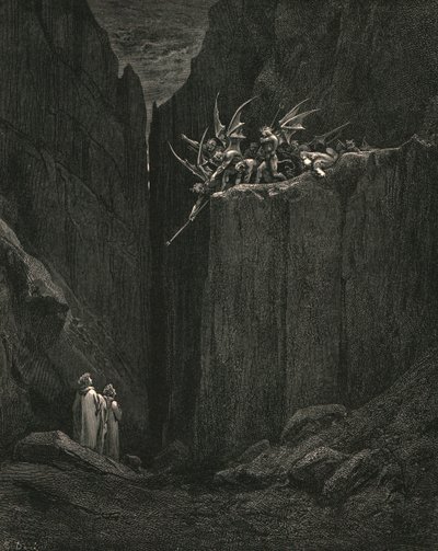 Kaum hatten seine Füße den untersten Teil des Bettes erreicht, ca. 1890 von Gustave Dore