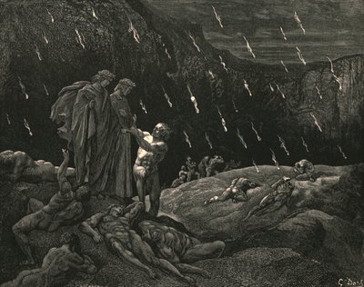 Herr! Brunetto! Und seid ihr hier von Gustave Dore
