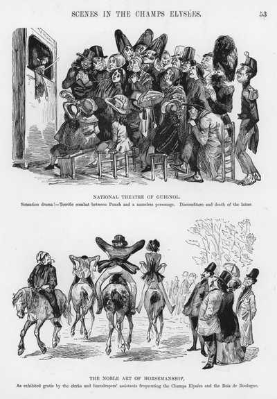 Humorvolle und groteske Skizzen von Gustave Doré von Gustave Dore