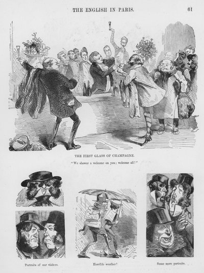 Humorvolle und groteske Skizzen von Gustave Doré von Gustave Dore