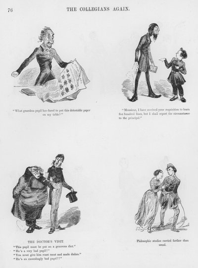 Humorvolle und groteske Skizzen von Gustave Doré von Gustave Dore