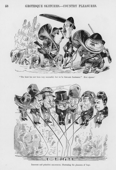 Humorvolle und groteske Skizzen von Gustave Doré von Gustave Dore