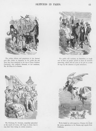Humoristische und groteske Skizzen von Gustave Doré von Gustave Dore