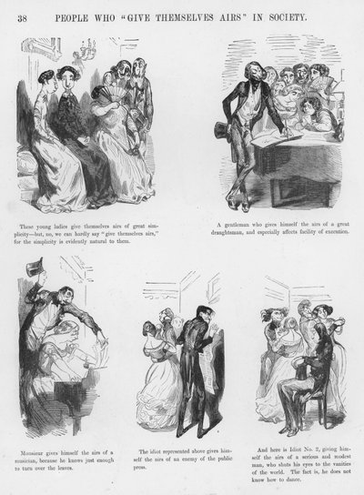 Humorvolle und groteske Skizzen von Gustave Doré von Gustave Dore