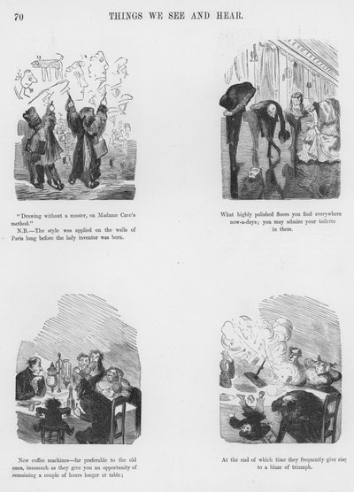 Humorvolle und groteske Skizzen von Gustave Doré von Gustave Dore