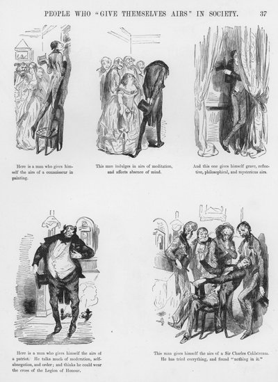 Humorvolle und groteske Skizzen von Gustave Doré von Gustave Dore