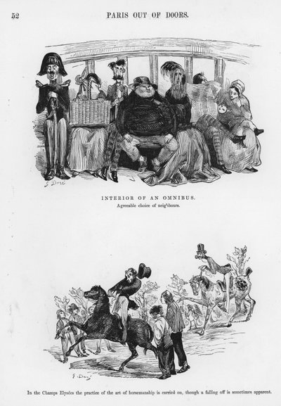 Humorvolle und groteske Skizzen von Gustave Doré von Gustave Dore