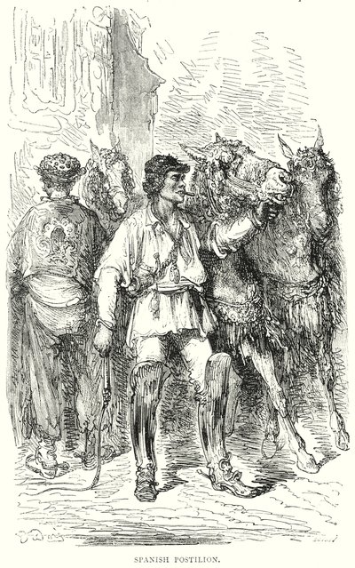 Spanischer Postillion von Gustave Dore