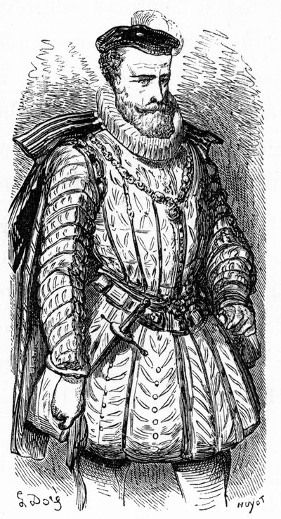 Sully (Maximilian von Béthune, Baron de Rosny, Herzog von Sully) von Gustave Dore